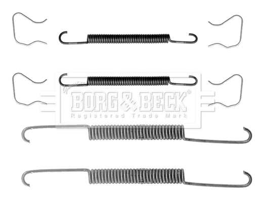 Accessory Kit, brake shoes (BBK6117)