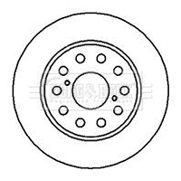 Brake Disc (BBD4208)