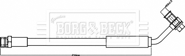 Brake Hose (BBH8381)