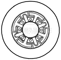 Brake Disc (BBD5258)