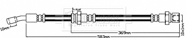 Brake Hose (BBH8069)