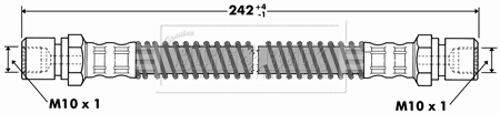Brake Hose (BBH7343)
