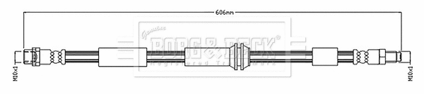 Brake Hose (BBH8896)