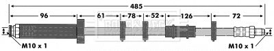 Brake Hose (BBH6773)