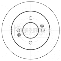 Brake Disc (BBD4529)
