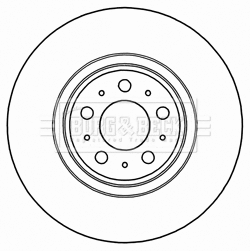 Brake Disc (BBD5955S)