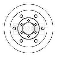 Brake Disc (BBD5710S)