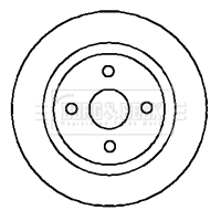 Brake Disc (BBD4955)