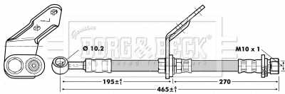 Brake Hose (BBH6741)