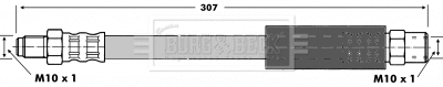 Brake Hose (BBH6893)