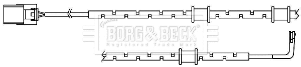 Warning Contact, brake pad wear (BWL3098)