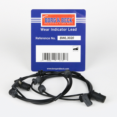 Warning Contact, brake pad wear