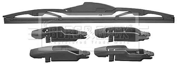 Wiper Blade (BW12R)