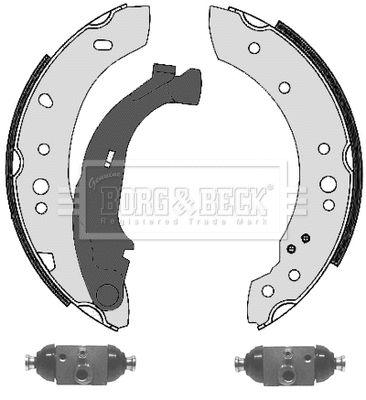 Brake Shoe Set (BBS1071K)