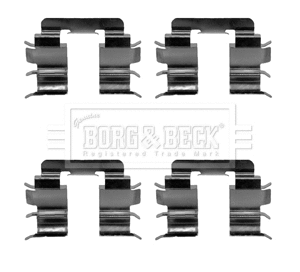 Accessory Kit, disc brake pad (BBK1453)
