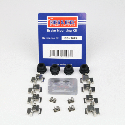 Accessory Kit, disc brake pad (BBK1679)