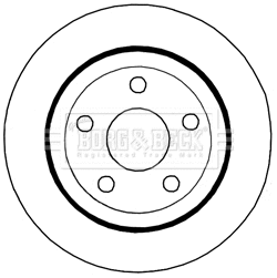 Brake Disc (BBD6006S)