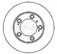 Brake Disc (BBD4164)
