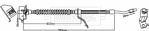Brake Hose (BBH7998)