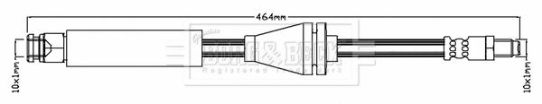 Brake Hose (BBH6951)