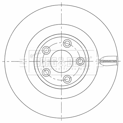Brake Disc (BBD5472)