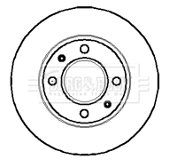 Brake Disc (BBD4843)