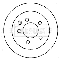Brake Disc (BBD4368)