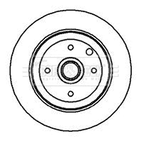 Brake Disc (BBD5933S)