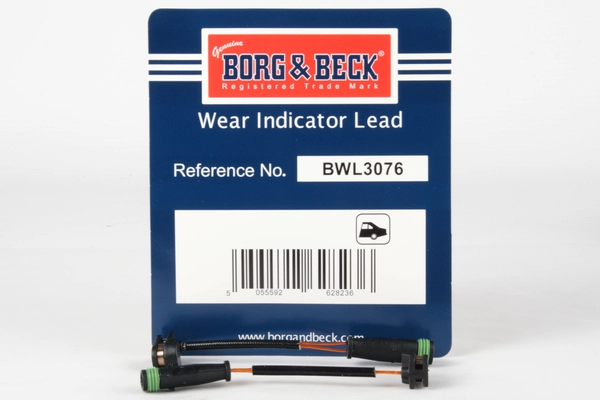 Warning Contact, brake pad wear