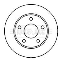 Brake Disc (BBD4026)