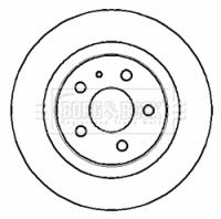Brake Disc (BBD4308)