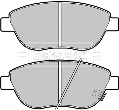 Brake Pad Set, disc brake (BBP2404)
