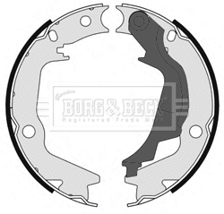 Brake Shoe Set, parking brake (BBS6456)