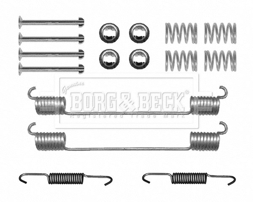 Accessory Kit, brake shoes (BBK6348)