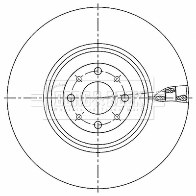 Brake Disc (BBD6188S)