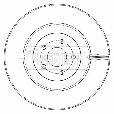 Brake Disc (BBD6209S)