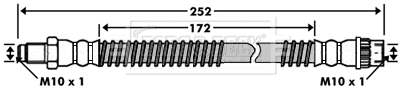 Brake Hose (BBH7511)