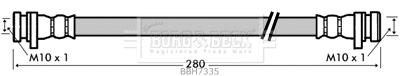 Brake Hose (BBH7335)