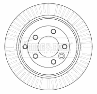 Brake Disc (BBD4532)