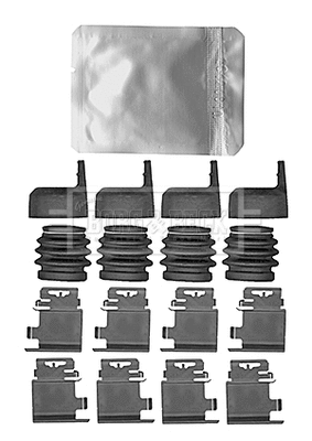 Accessory Kit, disc brake pad (BBK1594)