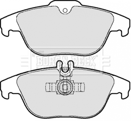 Brake Pad Set, disc brake (BBP2062)