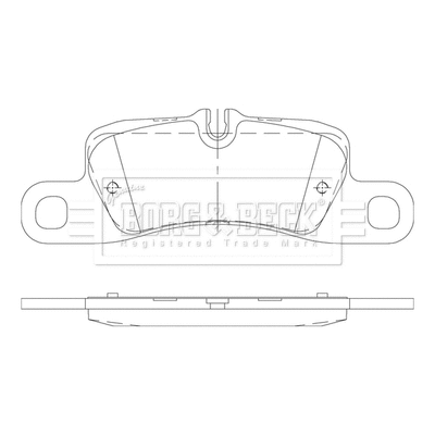 Brake Pad Set, disc brake (BBP2479)