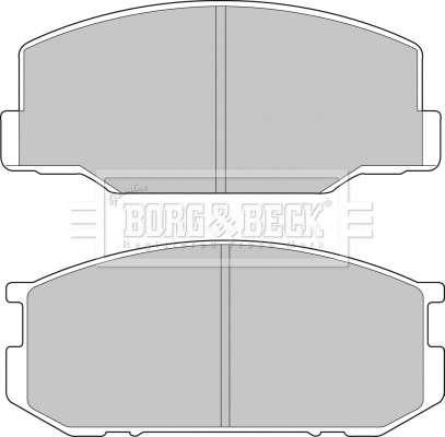 Brake Pad Set, disc brake (BBP1196)