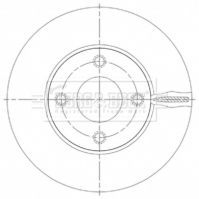 Brake Disc (BBD5503)