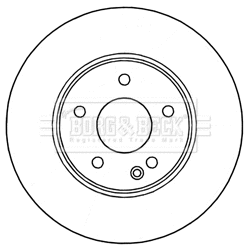 Brake Disc (BBD4470)
