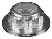 Nut, stub axle (BHN224)