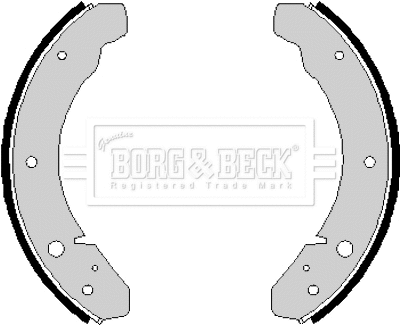 Brake Shoe Set (BBS6141)