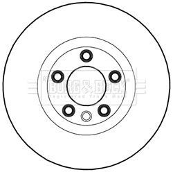 Brake Disc (BBD5981S)