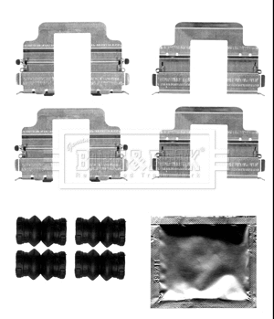 Accessory Kit, disc brake pad (BBK1506)
