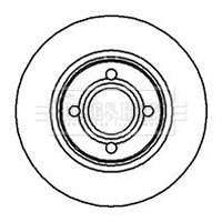Brake Disc (BBD4970)